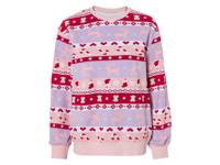 esmara Dames kerstsweater (S (36/38), Lichtroze)