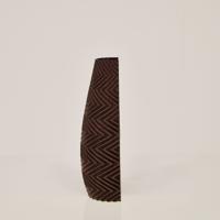 Felicia 3D wandvaas 18x8x5cm Bronze Metallic