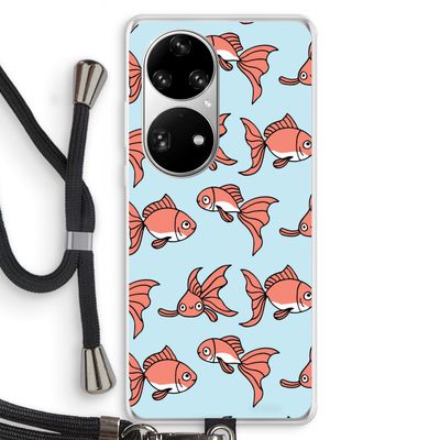 Blub: Huawei P50 Pro Transparant Hoesje met koord