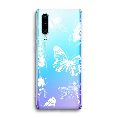 Tiny Bugs: Huawei P30 Transparant Hoesje