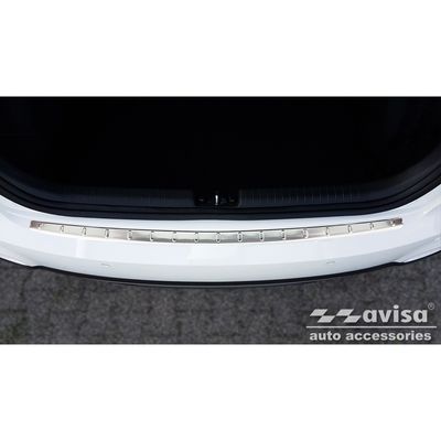 RVS Bumper beschermer passend voor Hyundai i20 III & Active 2020- 'Ribs' AV235531