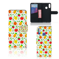 Motorola Moto E6 Plus Book Cover Fruits - thumbnail