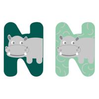 Small Foot - houten dieren kinderletter - n