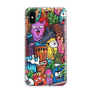 Vexx Mixtape: iPhone XS Max Volledig Geprint Hoesje