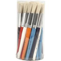 Creativ Company - - kinderkwasten rond 19 cm 30 stuks