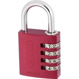 ABUS ABVS48813 Hangslot 41.5 mm Rood Cijferslot