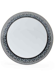 Versace assiette La Greca en porcelaine (28 cm) - Blanc