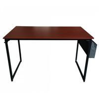 Bureau Stoer - computertafel - laptoptafel - 120 cm breed - vintage bruin