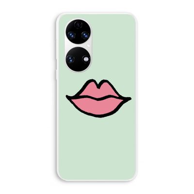 Kusje: Huawei P50 Transparant Hoesje