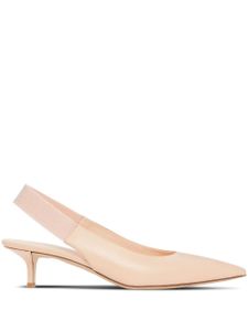 Burberry escarpins en cuir à bride arrière - Rose