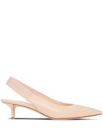 Burberry escarpins en cuir à bride arrière - Rose