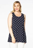 Yoek Singlet flare DOTS | Blauw | Maat 54/56