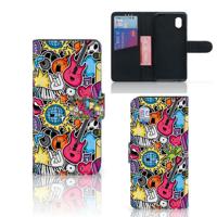 Alcatel 1B (2020) | Wallet Case | met Pasjes | Punk Rock