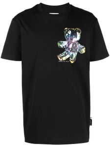 Philipp Plein t-shirt à imprimé ourson - Noir