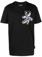 Philipp Plein t-shirt à imprimé ourson - Noir - thumbnail