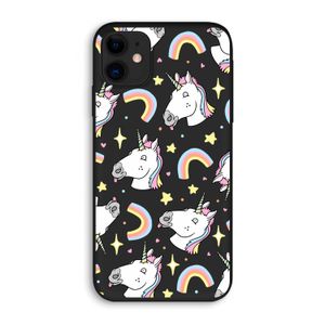 Rainbow Unicorn: iPhone 11 Biologisch afbreekbaar hoesje