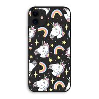 Rainbow Unicorn: iPhone 11 Biologisch afbreekbaar hoesje