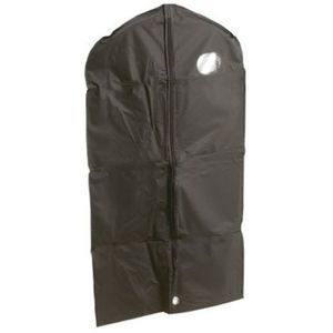 15x Zwarte kledinghoes 65 x 160 cm met venster