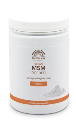 Mattisson MSM poeder vegan