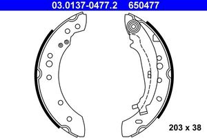 Remschoenset 03013704772
