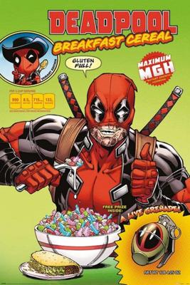 Poster Deadpool Cereal 61x91,5cm