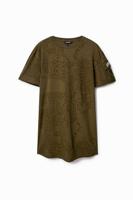 Korte T-shirtjurk - GREEN - XS