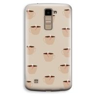 Morning coffee: LG K10 (2016) Transparant Hoesje
