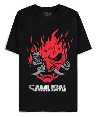 Cyberpunk 2077 T-Shirt Samurai Bandmerch