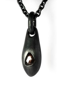 Parts of Four collier Chrysalis à pendentif - Noir