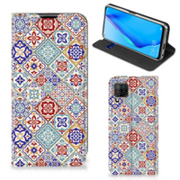 Huawei P40 Lite Standcase Tiles Color - thumbnail