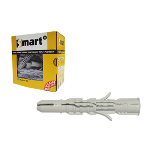 pgb-Europe SMART | Sterke nylon multifunc. plug SMART Ø 8x60 | 100 st SM0LBPN00080060E