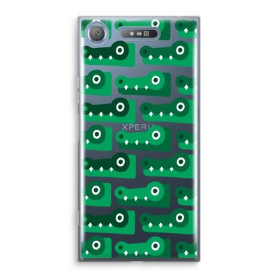 Crocs: Sony Xperia XZ1 Transparant Hoesje