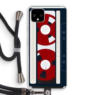 Here's your tape: Pixel 4 XL Transparant Hoesje met koord