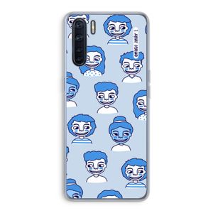 Gezichtjes: Oppo A91 Transparant Hoesje