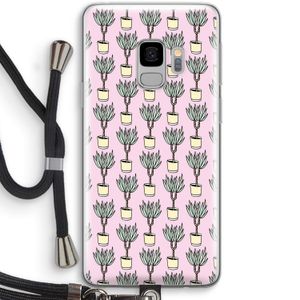 Boompje: Samsung Galaxy S9 Transparant Hoesje met koord