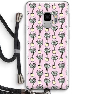 Boompje: Samsung Galaxy S9 Transparant Hoesje met koord