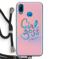 Girl boss: Huawei P20 Lite Transparant Hoesje met koord