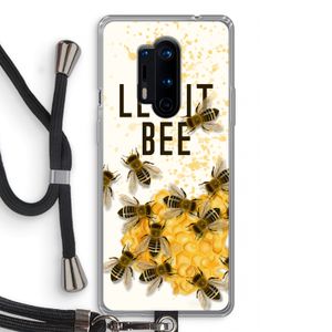 Let it bee: OnePlus 8 Pro Transparant Hoesje met koord