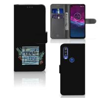 Motorola One Action Leuk Hoesje Boho Beach
