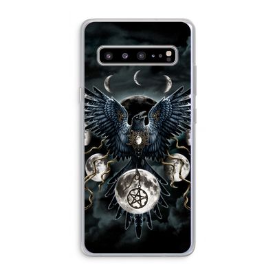 Sinister Wings: Samsung Galaxy S10 5G Transparant Hoesje