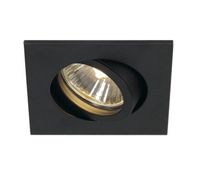 NEW TRIA 68 vierkant zwart 1xGU10