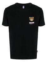 Moschino t-shirt à imprimé Leo Teddy - Noir