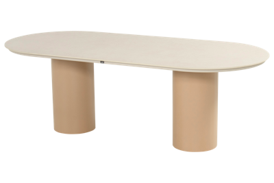 Hartman Valencia ovale tuintafel 220 x 100 cappuccino