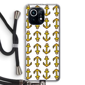 Musketon Anchor: Xiaomi Mi 11 Transparant Hoesje met koord