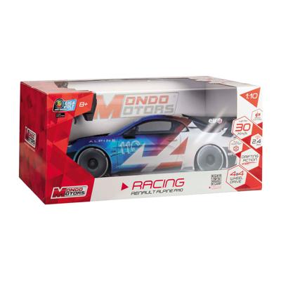 Mondo motors rc bestuurbare auto - renault alpine gt4 drifting, schaal 1:10