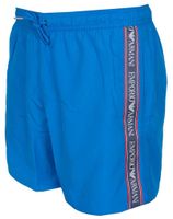 Armani Zwemshort logo band blue
