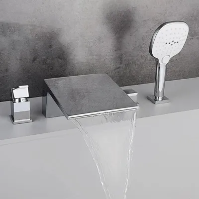 4-delige watervalkraanset