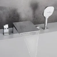 4-delige watervalkraanset