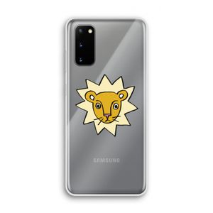 Kleine leeuw: Samsung Galaxy S20 Transparant Hoesje