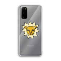 Kleine leeuw: Samsung Galaxy S20 Transparant Hoesje